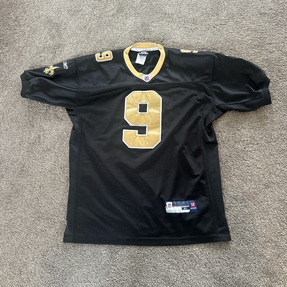 Drew Brees New Orleans Saints Black Jersey